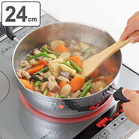 Nồi inox dùng cho bếp từ Yukihira Aji Ichi - Hàng nội địa Nhật Bản, nhập khẩu chính hãng