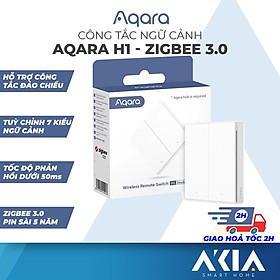 Công tắc thông minh Aqara H1 Wireless Zigbee 3.0 - Nhiều thao tác nhấn