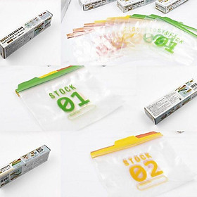 Set 9 túi zip đựng thực phẩm