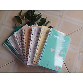 Sổ tay lò xo Tân Thuận Tiến A5 NoteBook 160 trang, 15 21cm