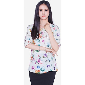 Áo Kiểu Họa Tiết Tay Lỡ The One Fashion ADD0941