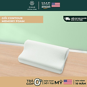 GỐI ZINUS CONTOUR MEMORY FOAM PILLOW