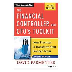 Hình ảnh sách Sách tiếng anh chuyên ngành tài chính - The Financial Controller And CFO's Toolkit: Lean Practices To Transform Your Finance Team