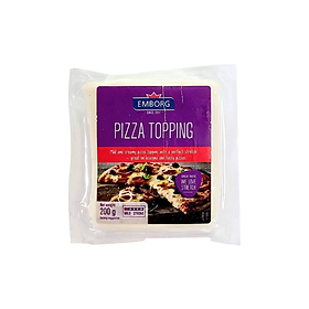 Phô mai topping pizza Emborg 200g