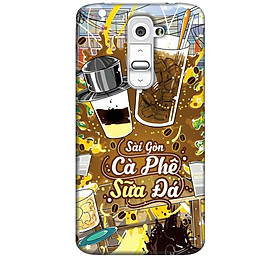 Ốp lưng dành cho điện thoại LG G2 Hình Sài Gòn Cafe Sữa Đá - Hàng chính hãng