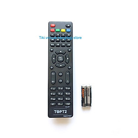 Remote Điều Khiển Đầu Thu TV Truyền Hình Mặt Đất TOP T2