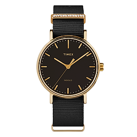 Đồng hồ Nữ dây vải Timex Fairfield Crystal 37mm - TW2R49200