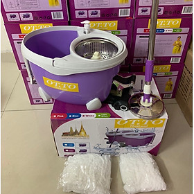 Mua Chổi lau nhà ấn tay đạp chân xoay 360 độ Thái Lan