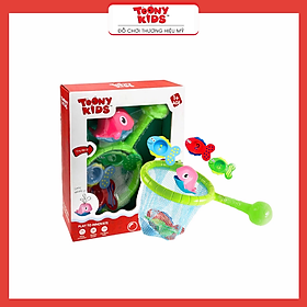 Đồ Chơi Bộ Nhà Tắm Cá Heo TOONYKIDS Cho Bé - RACKET FISHING TN020