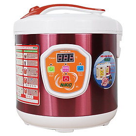 Máy Làm Tỏi Đen Tùy Chỉnh Nikio NK-686 (6L - Đỏ tím) - Hàng chính hãng