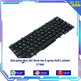 Bàn phím thay thế dành cho Laptop Dell Latitude E7480 - Hàng Nhập Khẩu