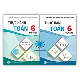 Sách - Combo Thực hành Toán 6 - tập 1 + 2 (KP)