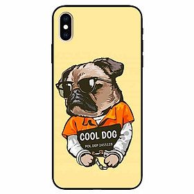 Ốp lưng dành cho Iphone X / Xs mẫu Cún Lạnh Lùng