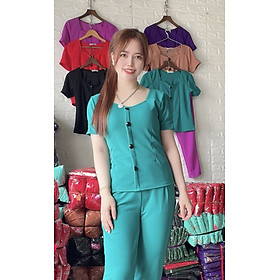 ĐỒ BỘ MẶC NHÀ THUN CÁT HÀN 4 SIZE 40KG ĐẾN 75KG.CHCH30