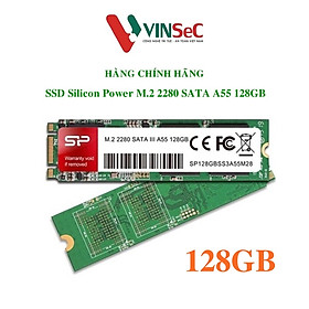 Mua SSD Silicon Power M.2 2280 SATA A55 128GB - Hàng chính hãng