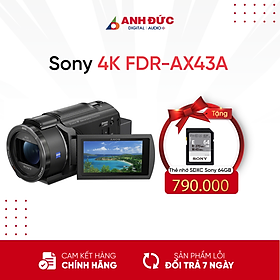 Mua Máy Quay Phim Sony Handycam 4K FDR-AX43A - Hàng Chính Hãng