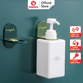 Mua Móc Dán Tường Treo Chai Dầu Gội Đầu  Sữa Tắm  Nước Rửa Tay - Nhựa ABS cao cấp  Miếng Dán Siêu Dính Chịu Lực - MODECO