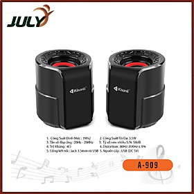 Mua Loa vi tính 2.0 Kisonli A-909 - JL -HÀNG CHÍNH HÃNG