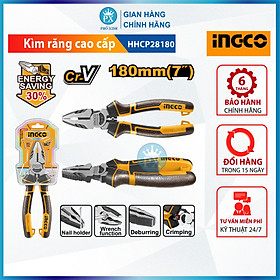 Mua Kìm răng điện đa năng cao cấp INGCO HHCP28  7  8  9.5  kềm thép Cr-V chống rỉ siêu cứng tay cầm cách điện tiết kiệm 30% sức mạnh