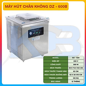 Mua Máy hút chân không công nghiệp DZB 600