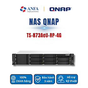 Mua Thiết bị lưu trữ Nas QNAP  Model: TS-873AeU-RP-4G-Hàng chính hãng