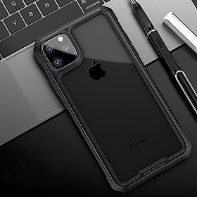 Ốp Lưng Kính PC + TPU Armor cho iPhone 11 Pro Max