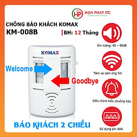 Mua Chuông báo khách hai chiều Komax KM-008B - Hàng chính hãng