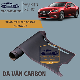 [MAZDA] Thảm Taplo 3 Lớp Dành Cho Các Xe Hãng MAZDA, Da Vân Carbon Cao Cấp - Hàng Chính Hãng