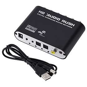 Bộ Giải Mã Âm Thanh AC3/DTS 5.1 SPDIF Cho PS3, STB, DVD, Player Xbox 360