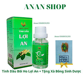 [Tặng Quà] Tinh Dầu Lợi An 20ml Bôi Ho , Đờm, Khò Khè, Sổ Mũi 