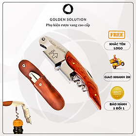 Mua (Miễn Phí Khắc Tên) Dụng Cụ Khui Rượu Vang  Đồ Mở Rượu Vang GDS Quà Tặng Cao Cấp Kèm Hộp