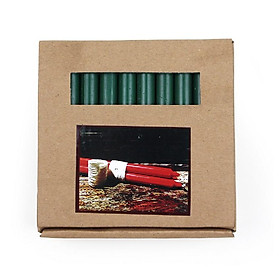 Mua Hộp 30 nến taper Eden Candle FTRAMART EDC2324 cao 11 cm (Xanh rêu đậm)