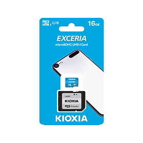 Thẻ nhớ MicroSD Kioxia 16GB Class 10 - Hàng Nhập Khẩu