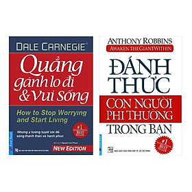 Combo Đánh Thức Con Người Phi Thường Trong Bạn + Quẳng Gánh Lo Đi Và Vui Sống (2 Cuốn)