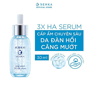 Serum dưỡng ẩm và chống lão hóa Senka Deep Moist 3X HA 30ml