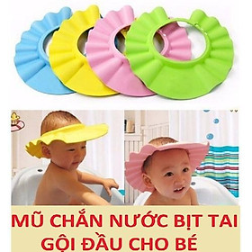 Mũ gội đầu cho trẻ em