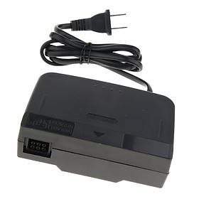 For Nintendo N64 AC Adapter Power Supply Unit Brick Replacement Part Black