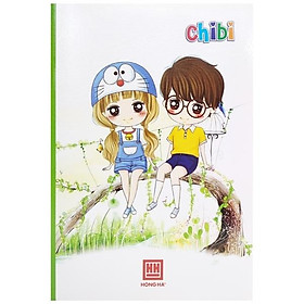 Vở Teen Chibi - 4 Ly Ngang 200 Trang ĐL 58g m2 - Hồng Hà Mẫu Màu Giao Ngẫu