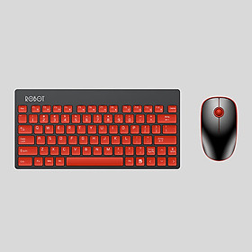 Bộ Bàn Phím & Chuột Không Dây ROBOT KM3000