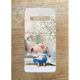 Ốp Lưng Dùng Cho Samsung S10 (Dẻo) - Heo Đọc Sach