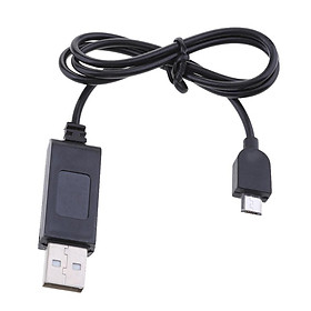USB To Micro USB Plug Charging Cables Cords For XS809S XS809 RC Drone