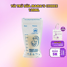 Túi Trữ Sữa Và Bảo Quản Sữa Mẹ Mama’s Choice, Bịch Đựng Sữa Mẹ, Có Khóa Zip Tiện Lợi An Toàn, Lẻ 10 Túi