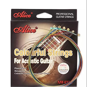 Mua Dây đàn guitar acoustic Alice AW435C(màu) - SOLG