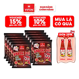 Thùng 24 snack mì bò nướng vifon