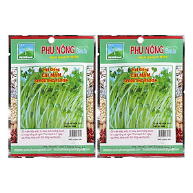 Bộ 2 Gói Hạt Giống Cải Mầm Phú Nông (100g / Gói)