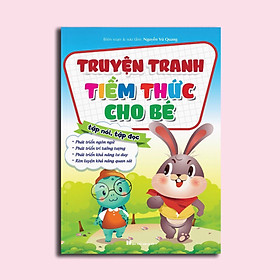 Sách- Truyện Tranh Tiềm Thức cho bé (Giúp bé tập nói, tập đọc nhanh)