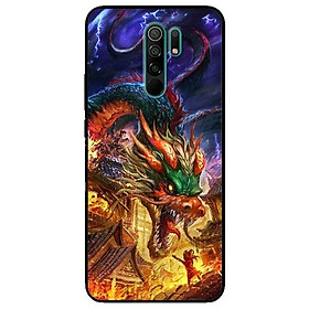 Ốp lưng dành cho Xiaomi Redmi 9 - Redmi 9A - mẫu Rồng Nổi Giận