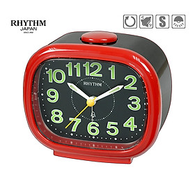 Đồng hồ Rhythm CRA841NR70. KT 11.4 x 9.8 x 6.8cm. Vỏ nhựa. Dùng Pin.