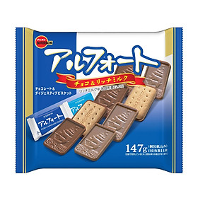 Bánh quy Bourbon Alfort gói lớn