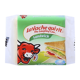 Phô Mai Con Bò Cười Sandwich 10 Lát 200G